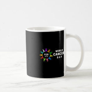Taza De Café Día Mundial del Cáncer - Conciencia sobre el cánce