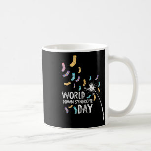Taza De Café Día Mundial del Síndrome de Down Conciencia a mamá