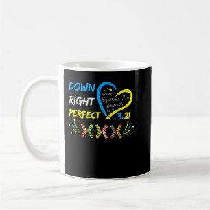 Taza De Café  Día Mundial del Síndrome de Down Conciencia Toca 