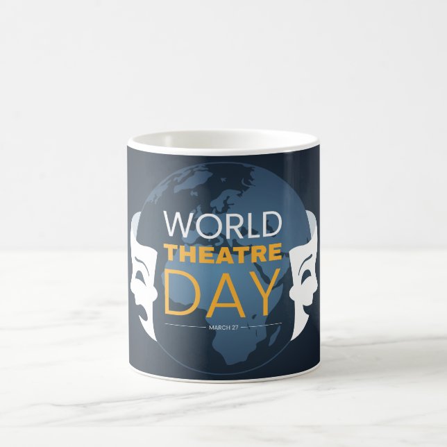 Taza De Café Día Mundial del Teatro (Centro)