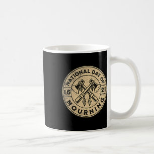 Taza De Café Día Nacional De Duelo 2024 Orgulloso Nativo De Est