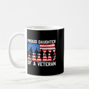 Taza De Café Día Patriótico del Memorial del Veterano de la Hij