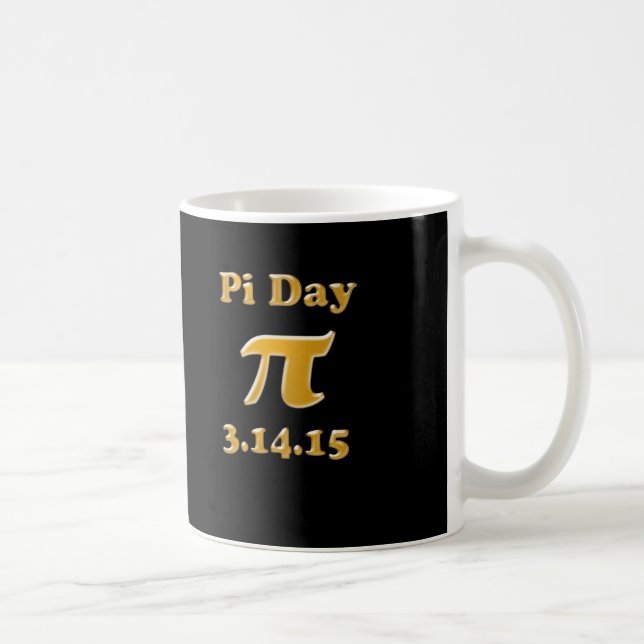 Taza De Café Día Pi 2015 Café Mug (Derecha)