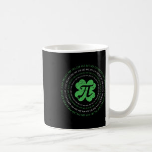 Taza De Café Día Pi Shamrock genial Día de San Patricio friki d