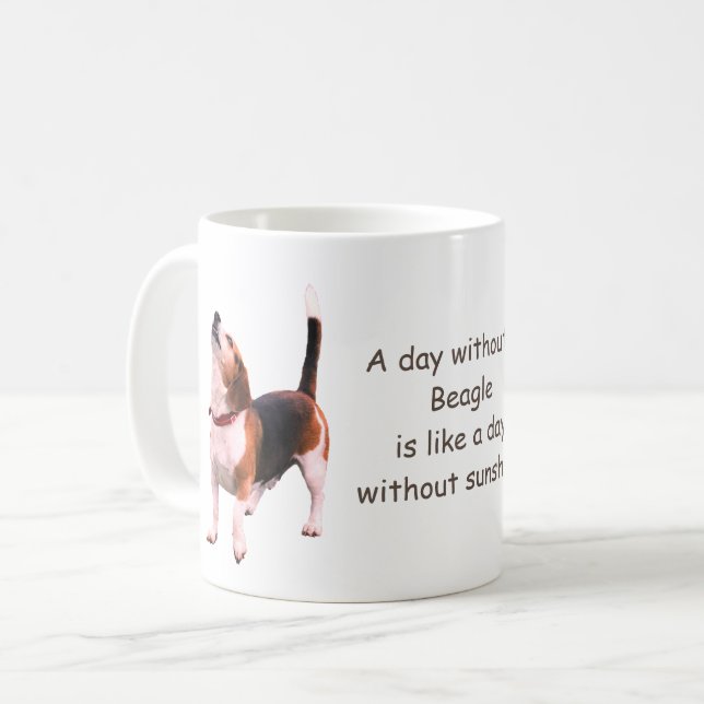 Taza De Café Día Sin Una Beagle (Anverso izquierdo)