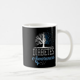 Taza De Café Diabetes Awareness Mes Vintage Butterfly T1 T2