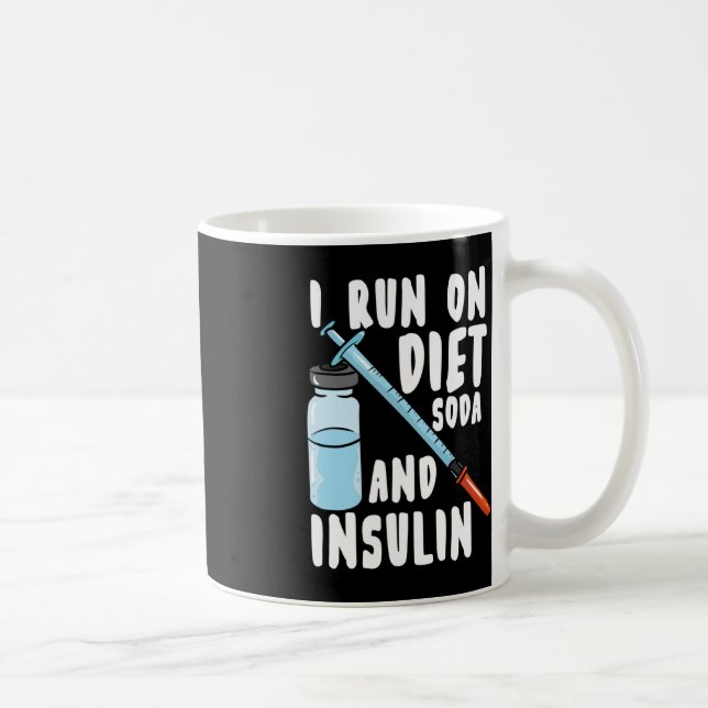 Taza De Café Diabetes Dieta De Soda E Insulina Diabética (Derecha)
