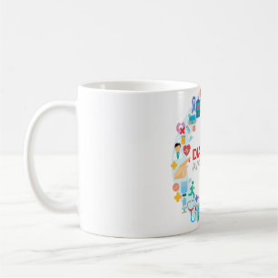 Taza De Café Diabetes Sensibilización Círculo Mug