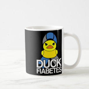 Taza De Café Diabetes T1d Fiabetes De Pato Tipo 1 Para La Diabe