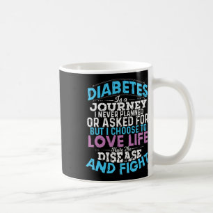 Taza De Café Diabetes Tipo 1 Diabetes T1d Conciencia diabética