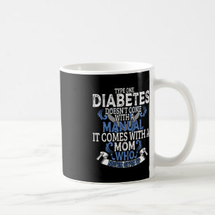 Taza De Café Diabetes tipo 1 Diabetes T1D Conciencia diabética