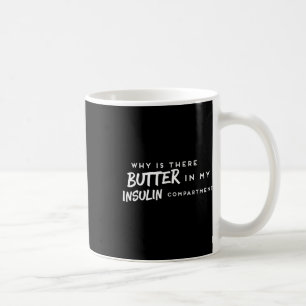 Taza De Café Diabetic Fun T1d Diabetes Sensibilización Insulina