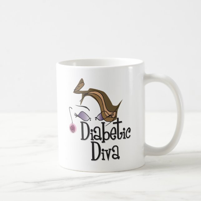 Taza De Café Diabética (Derecha)
