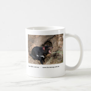 Taza De Café Diablo tasmano