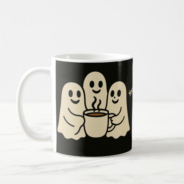 Taza De Café Diablos arbóreos, halloween (Izquierda)