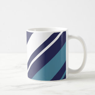 Taza De Café Diagonal de banda moderna