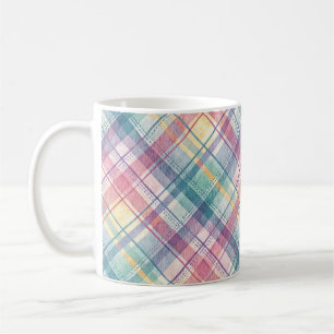 Taza De Café Diagonal de primavera pastel
