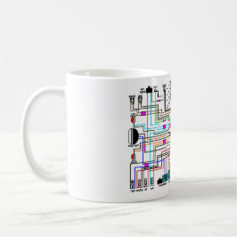 Taza De Café Diagrama de cableado de motocicletas. Tarjeta