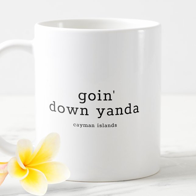 Taza De Café Dialecto Caimán se va de Yanda (Subido por el creador)