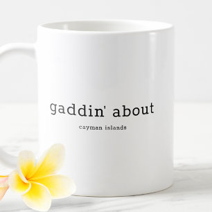 Taza De Café Dialecto de las Islas Caimán divertido sobre Gaddi