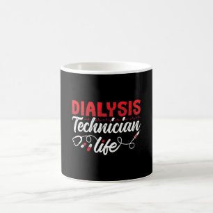 Taza De Café Diálisis Enfermera Diálisis Vida de un técnico Nef