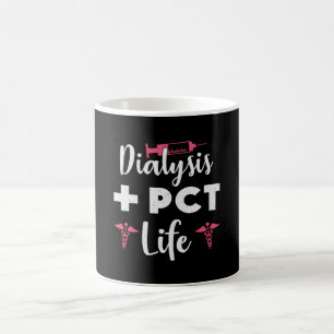 Taza De Café Diálisis + PCT Diálisis de vida Nefrología del Téc