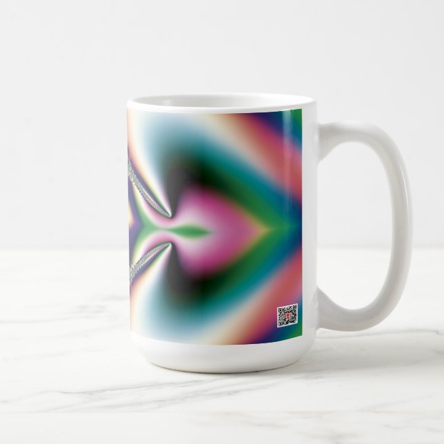 Taza De Café Diamante Arcoíris (Derecha)