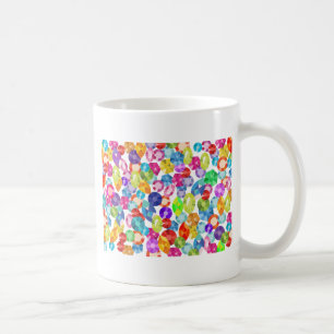 Taza De Café diamantes de imitación del arco iris