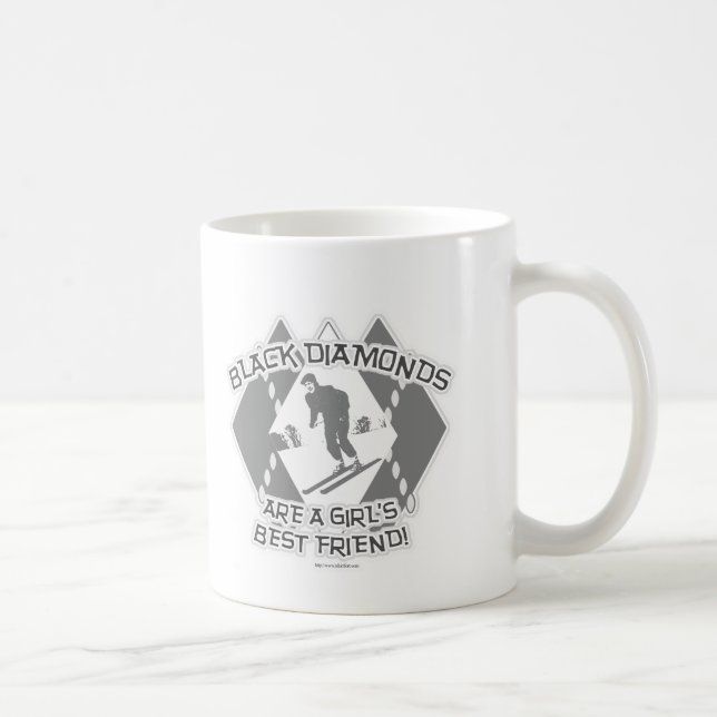 Taza De Café Diamantes negros (Derecha)