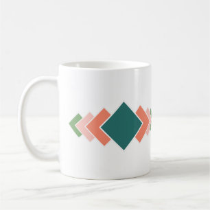 Taza De Café Diamantes repetitivos