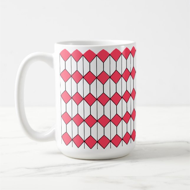 Taza De Café Diamantes y exageraciones Art Deco (Izquierda)