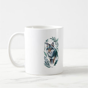 Taza De Café Diamond Wolf
