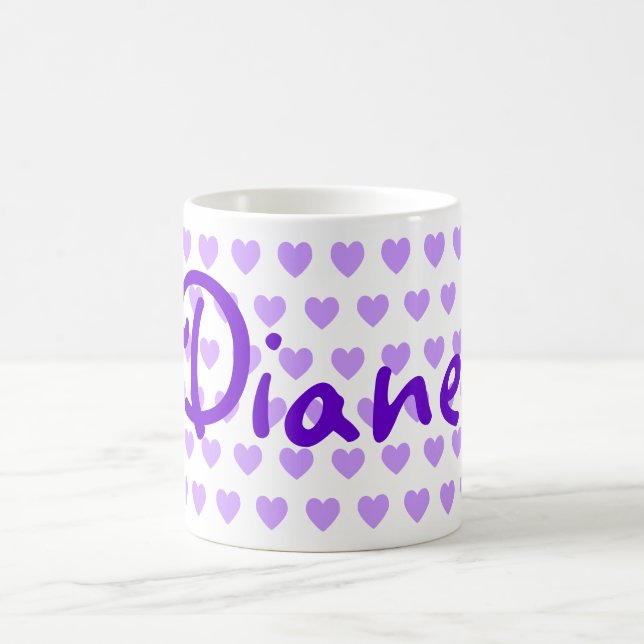 Taza De Café Diane en morado (Centro)