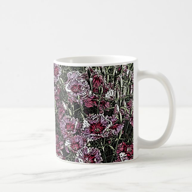TAZA DE CAFÉ DIANTHUS FLOWERS (Derecha)