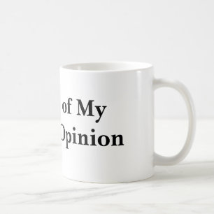 Taza De Café Diario de mi opinión actual