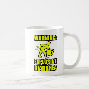 Taza De Café Diarrea explosiva
