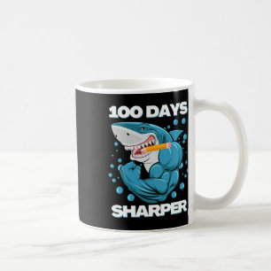 Taza De Café Días De Diversión Del Tiburón Tiburón Tiburón 100 