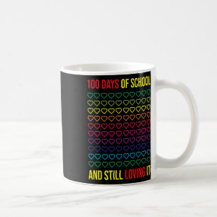 Taza De Café Días De Escuela Y Todavía Me Encanta 100 Días De S