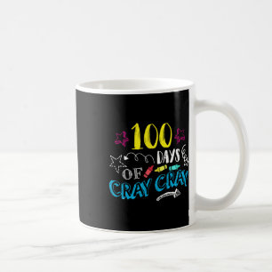 Taza De Café Días De Grito Grial - Estudiante Docente 100 Días 