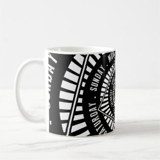 Taza De Café Días de la semana