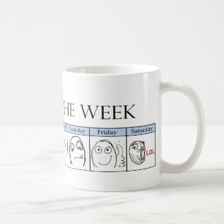 Taza De Café Días de la semana Memes