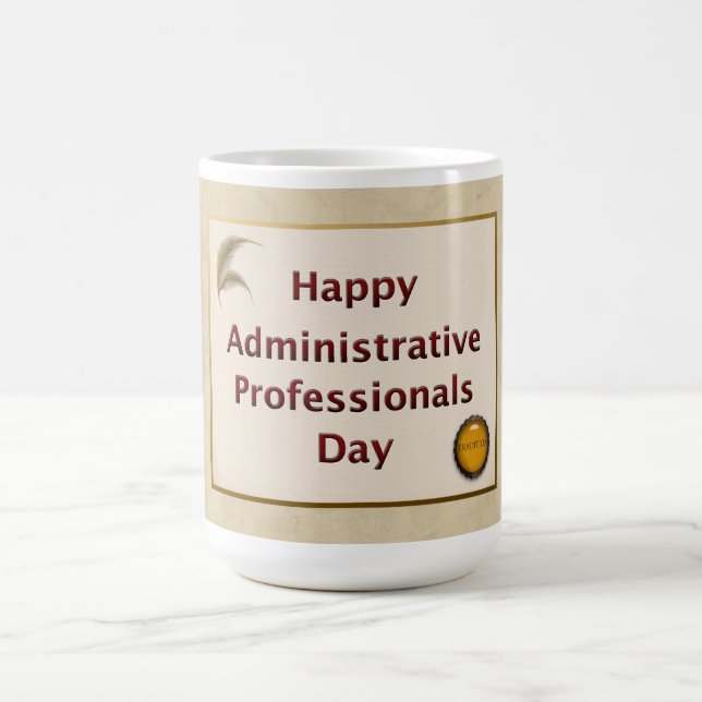 Taza De Café Días De Regalos Para Los Profesionales Administrat (Centro)