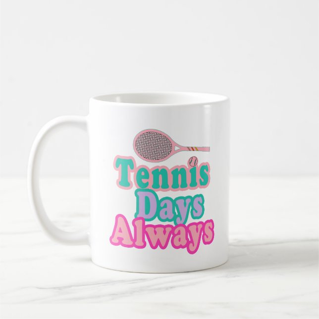 Taza De Café Días de tenis siempre (Izquierda)