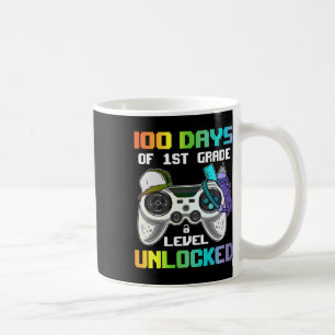 Taza De Café Días De Videojuegos De Jugador De Primer Grado Des