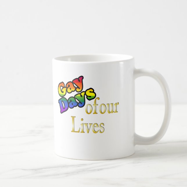 Taza De Café Días gay de nuestras vidas (Derecha)