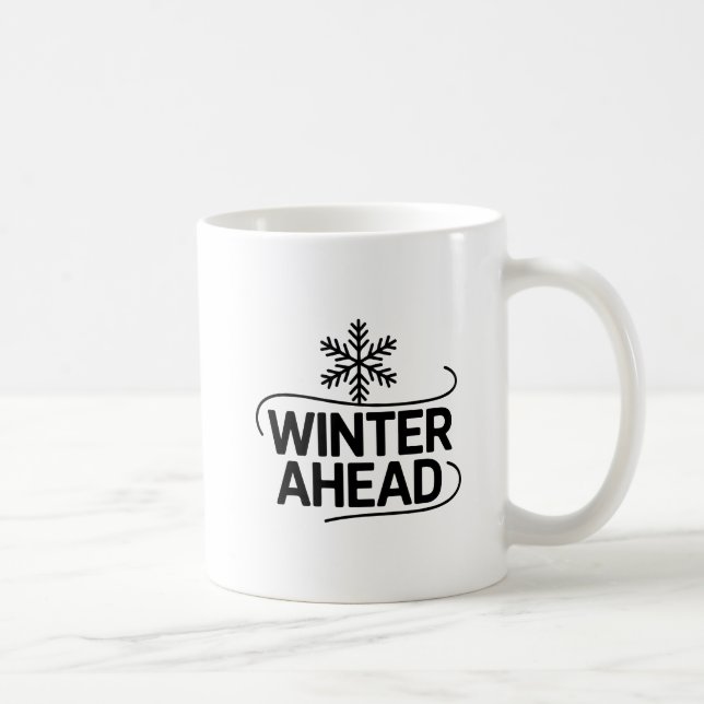 Taza De Café Días más brillantes después del invierno (Derecha)