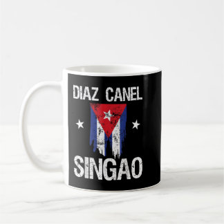 Taza De Café Diaz Canel Singao Cuba