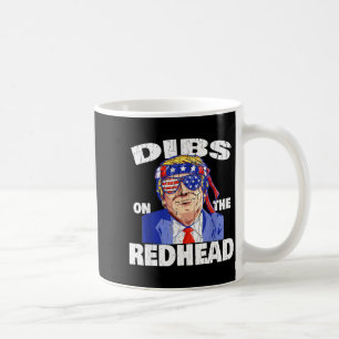 Taza De Café Dibs En La Camiseta Pelirroja Divertido Día De San