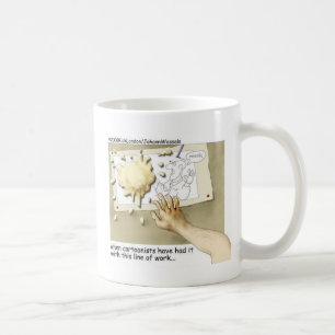 Taza De Café Dibujante Descontento Regalos Divertidos y Colecci
