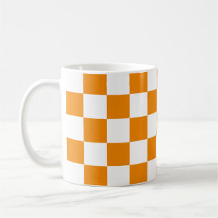 Taza De Café Dibujo a Cuadros